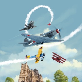 Re-worked version without the French Air Force display team